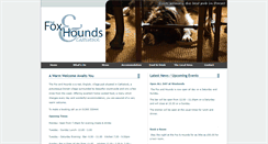 Desktop Screenshot of foxandhoundsinn.com