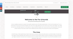 Desktop Screenshot of foxandhoundsinn.org