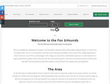 Tablet Screenshot of foxandhoundsinn.org